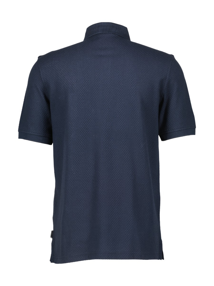 Marine polo met korte mouwen Bugatti 