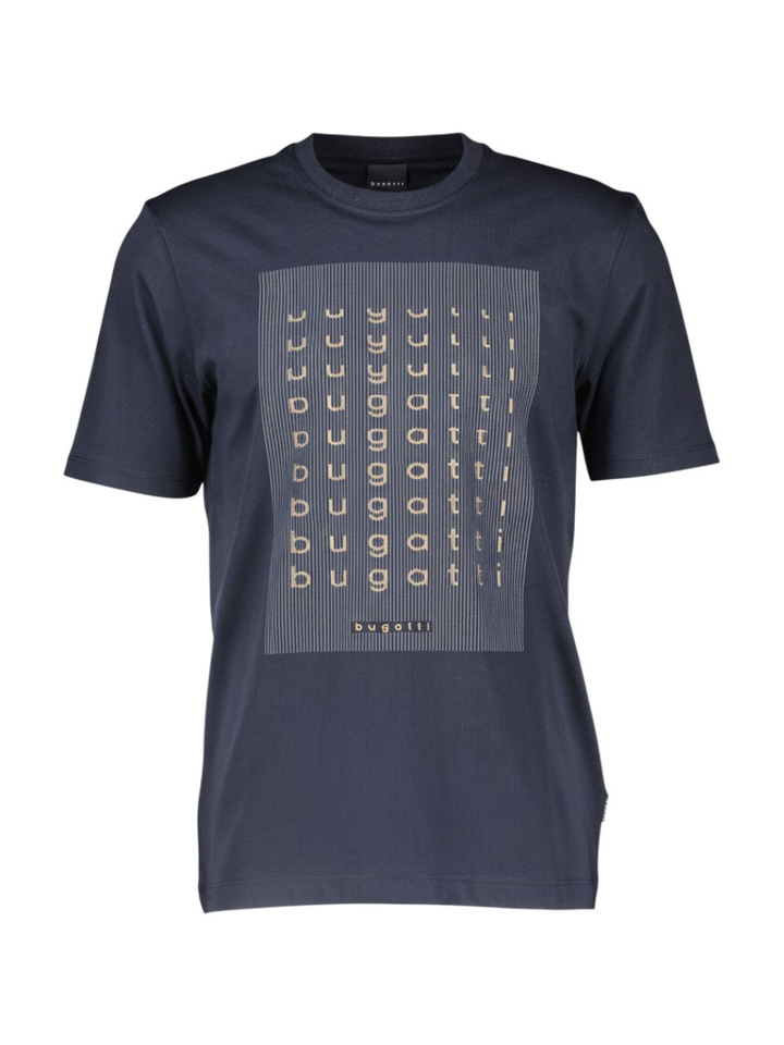 Donkerblauwe T-shirt Bugatti 