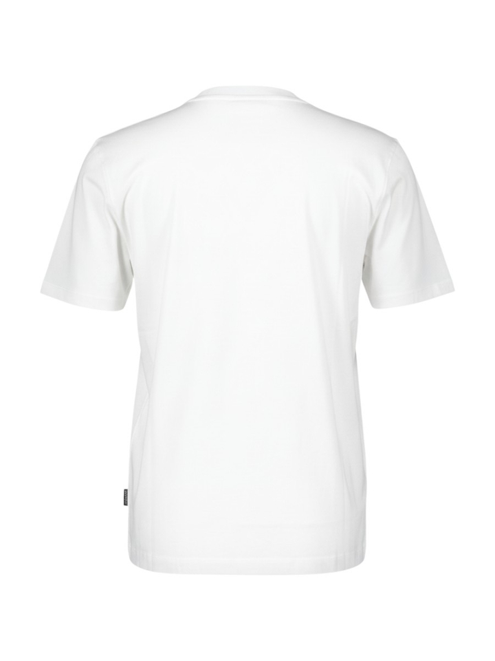 Witte katoenen T-shirt met opdruk Bugatti 