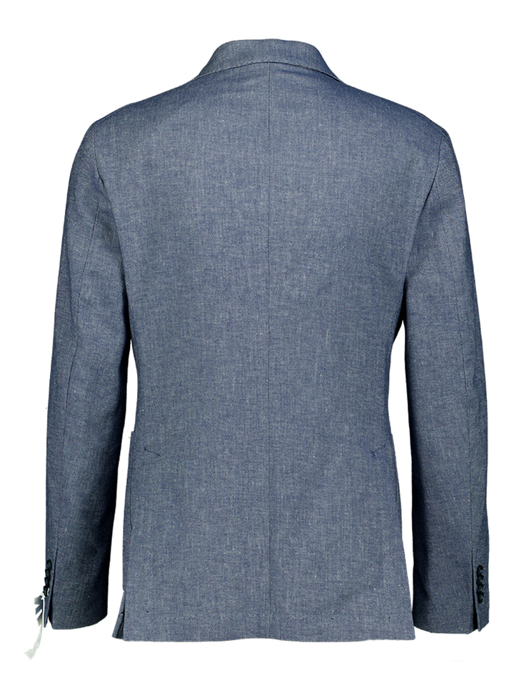Blauwse geklede blazer Manuel Ritz