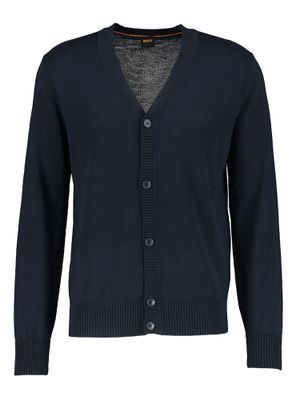 Donkerblauwe gilet met knopen Avac Hugo Boss