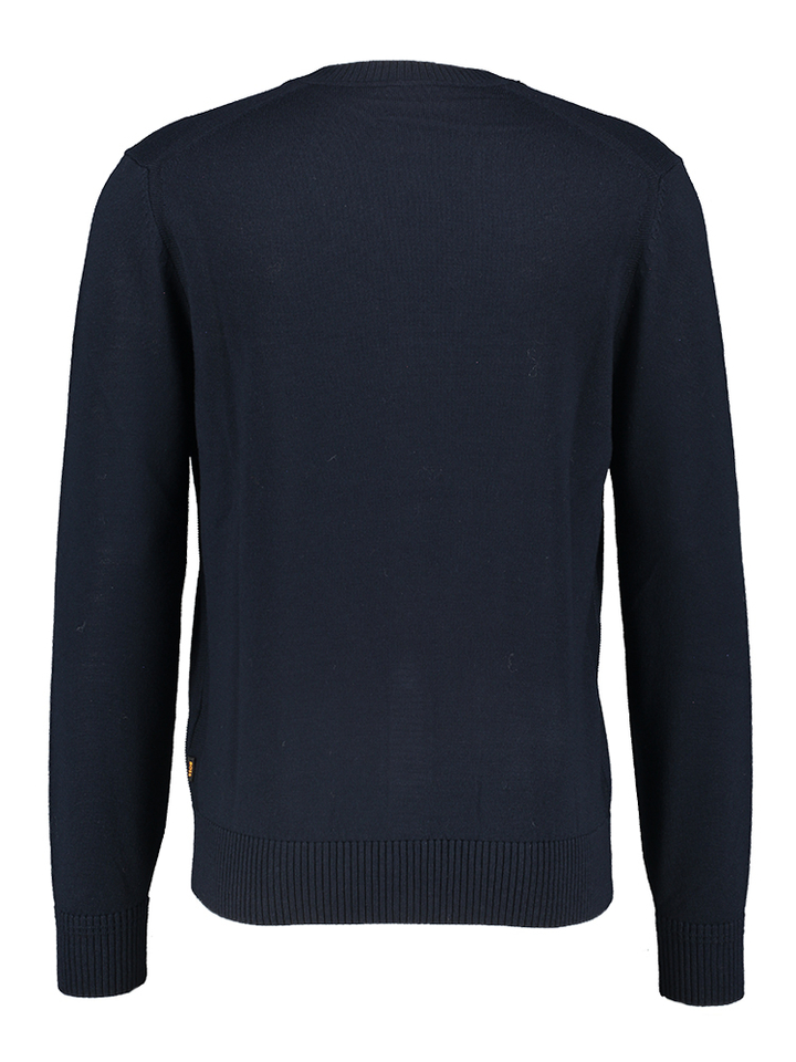Donkerblauwe gilet met knopen Avac Hugo Boss