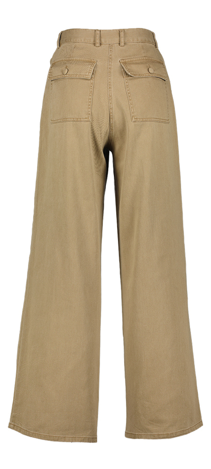Beige wijde jeans Hermano Paul&Joe 