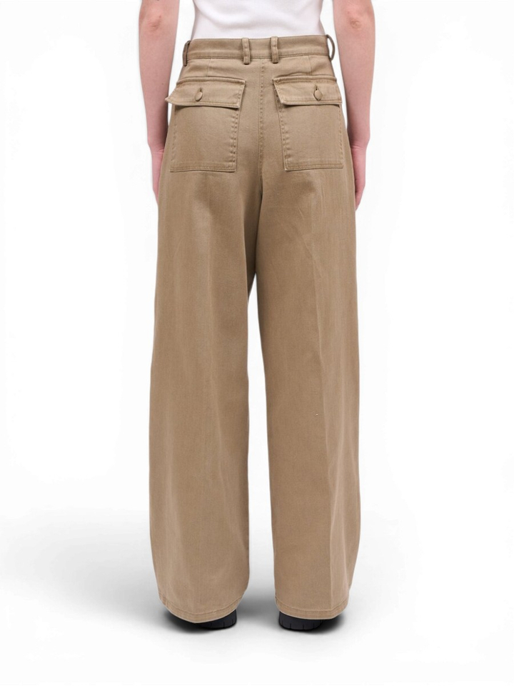 Beige wijde jeans Hermano Paul&Joe 