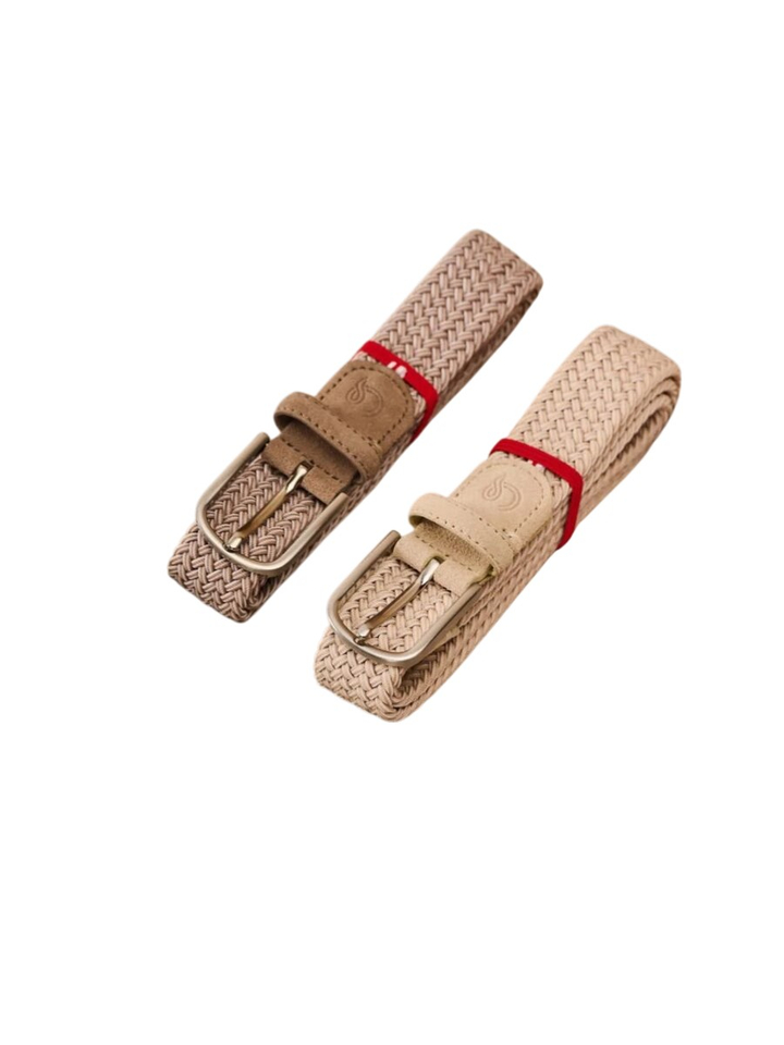 Flecked taupe riem Cap Ferret La Boucle 