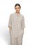 Beige linnen hemd Viana Ginia MSCH