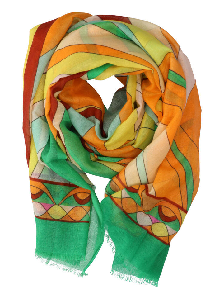 Multi-color sjaal 5704 Scarf 