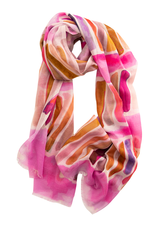 Multi-color sjaal 5727 Scarf