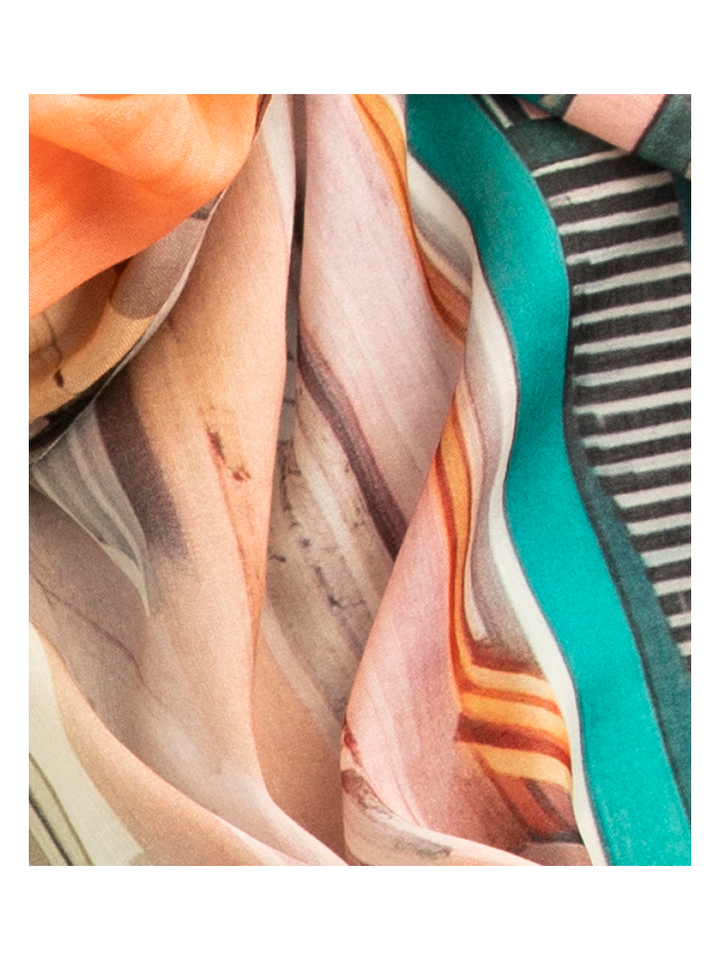 Multi-color sjaal 5745 Scarf 