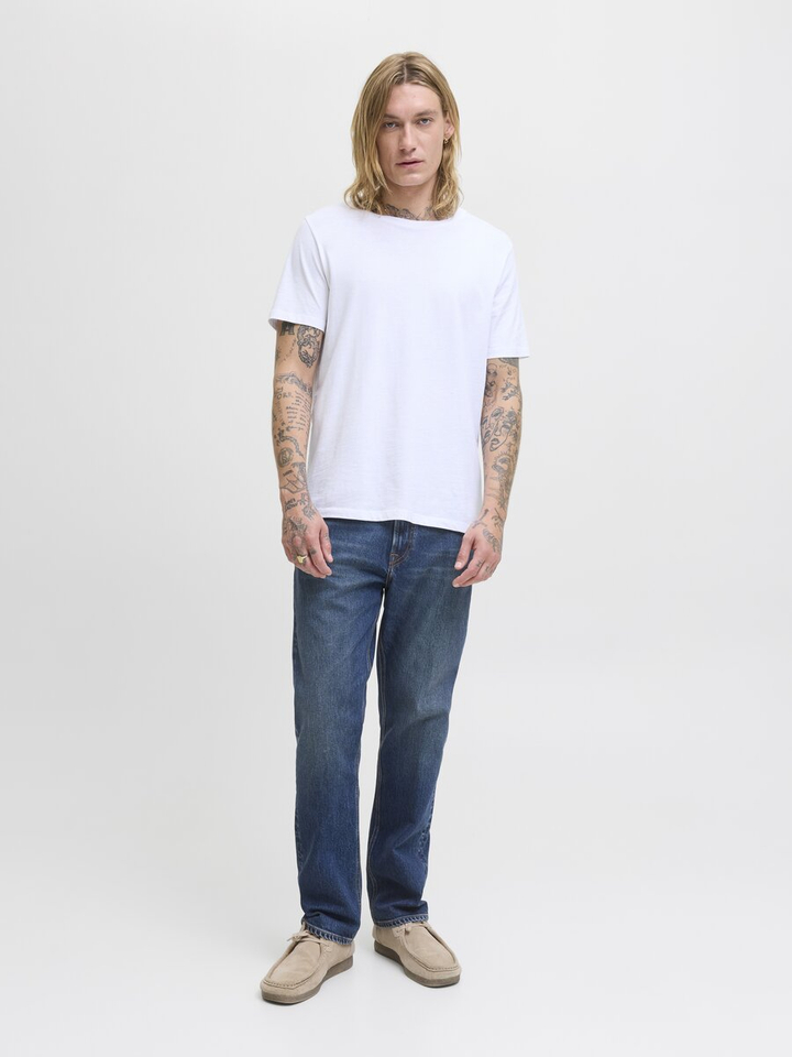 Donkerblauwe straight jeans Jjichris Jack & Jones