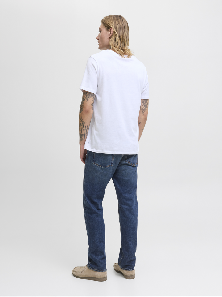 Donkerblauwe straight jeans Jjichris Jack & Jones