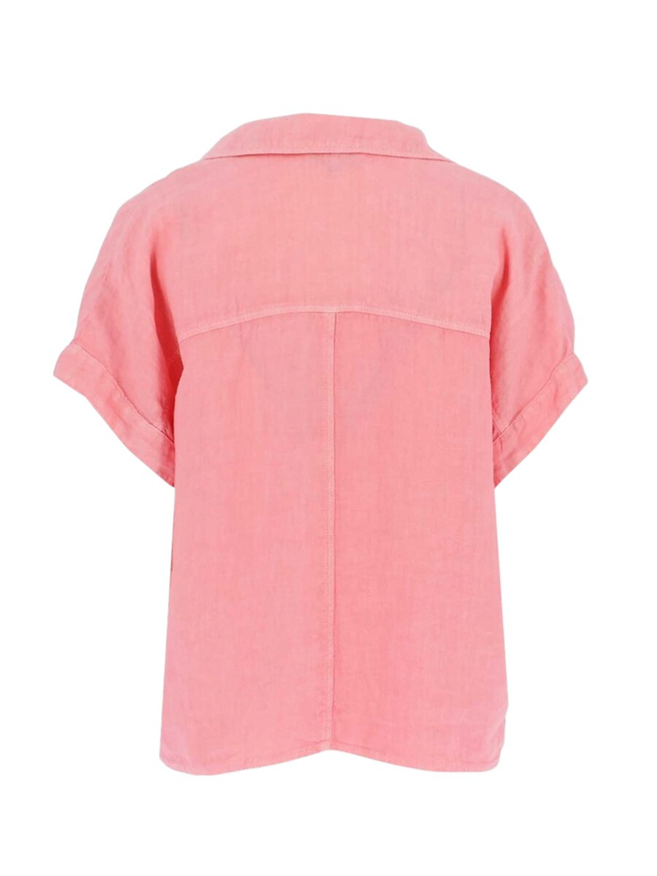 Roze linnen bloes Signe Nature 