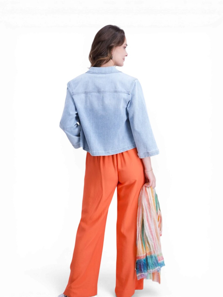 Blauwe jeansjas Signe Nature 