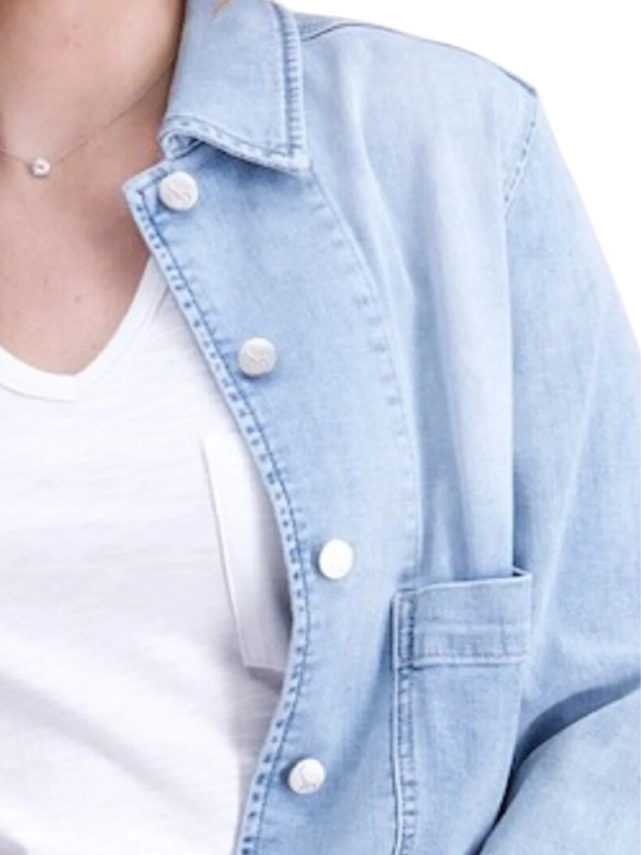 Blauwe jeansjas Signe Nature 