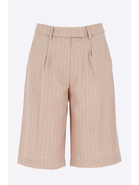 Roze short krijtstreep Signe Nature