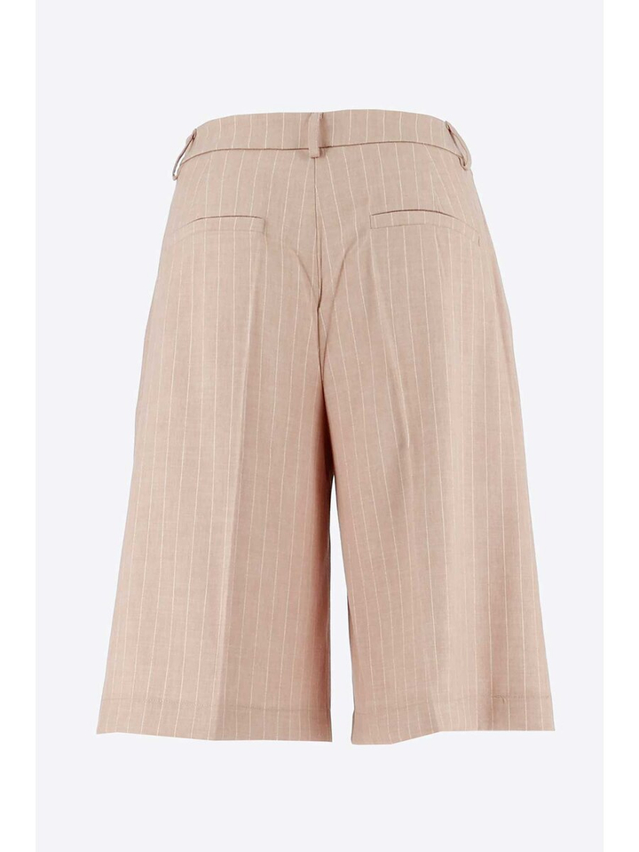 Roze short krijtstreep Signe Nature