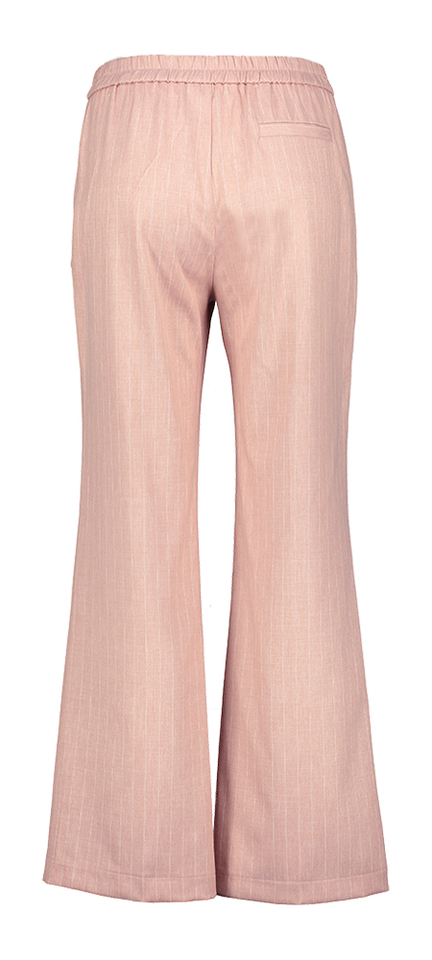 Roze krijtstreep broek Signe Nature