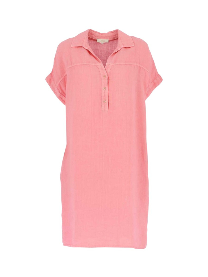 Roze linnen jurk Signe Nature 