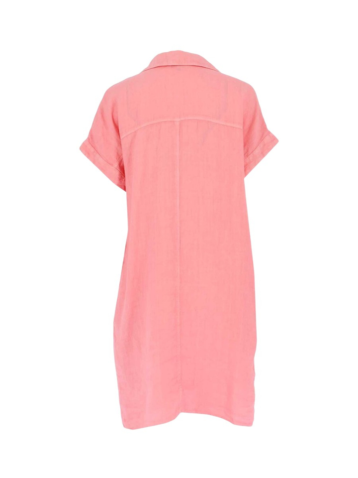 Roze linnen jurk Signe Nature 