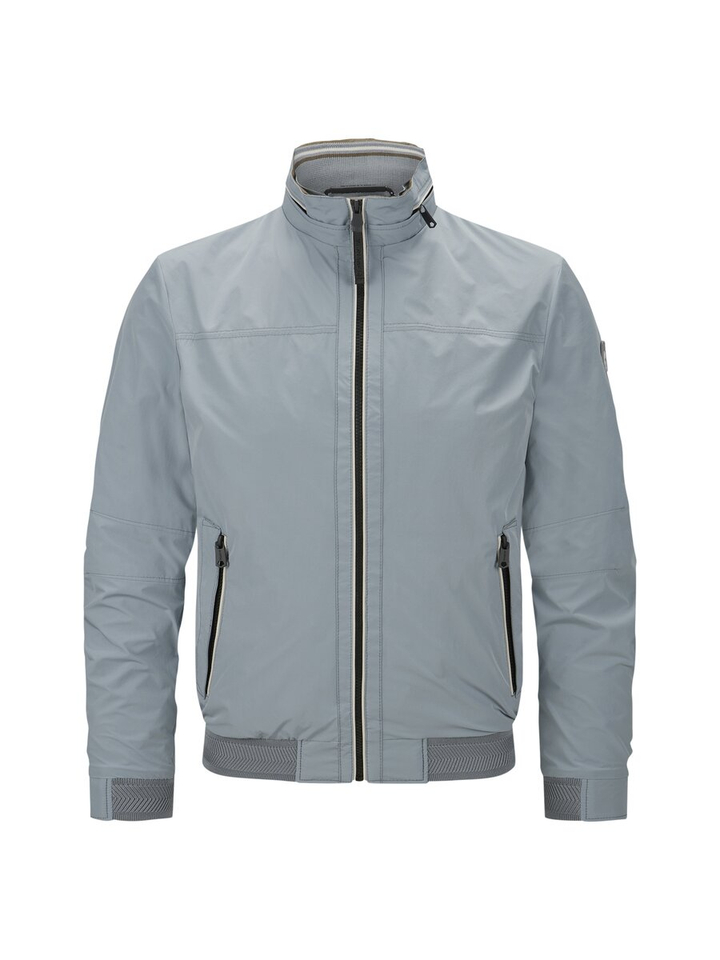 Jeansblauwe bomberjacket Corby Milestone