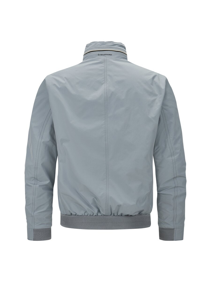 Jeansblauwe bomberjacket Corby Milestone