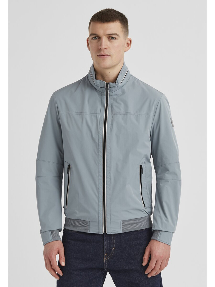 Jeansblauwe bomberjacket Corby Milestone