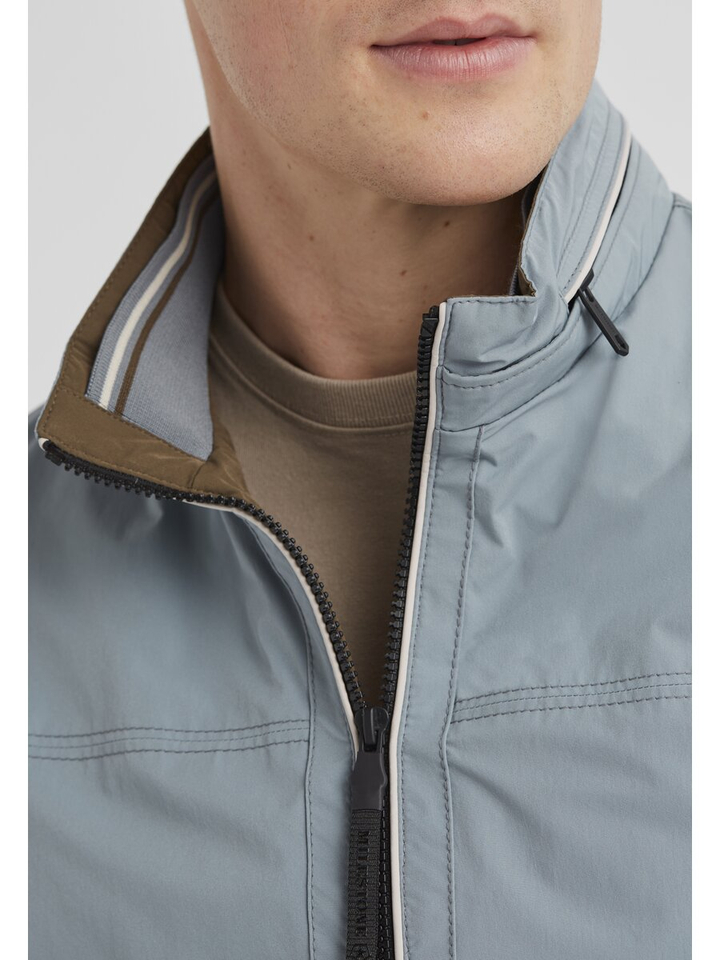 Jeansblauwe bomberjacket Corby Milestone