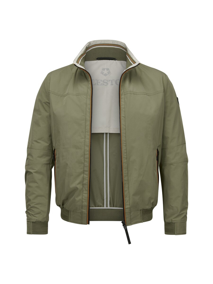 Groene bomberjacket Corby Milestone
