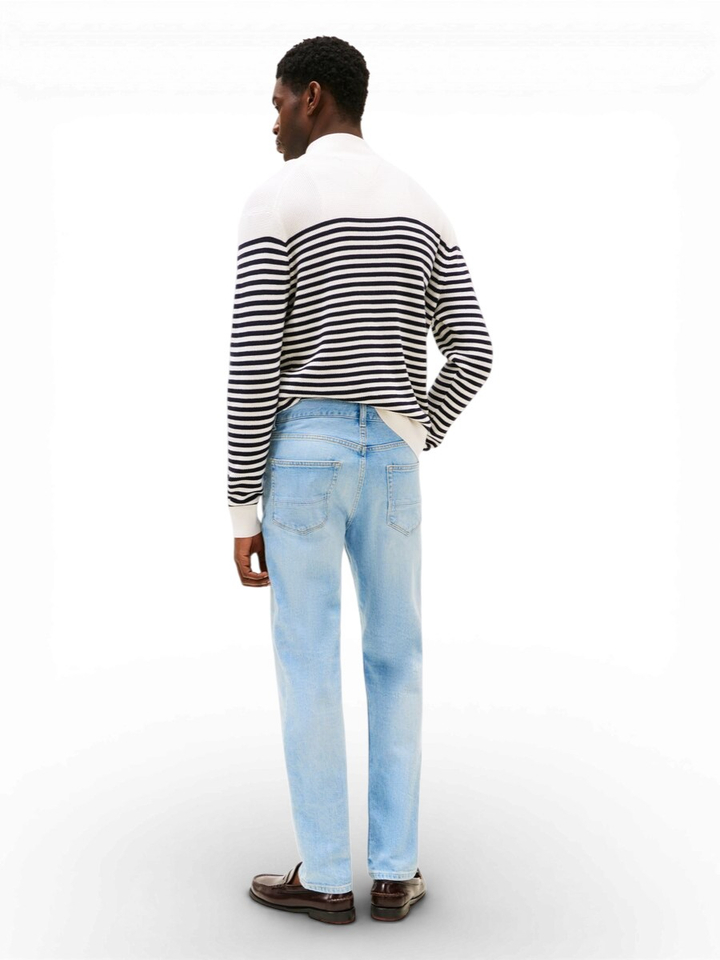 Blauwe straight fit jeans Tommy Hilfiger