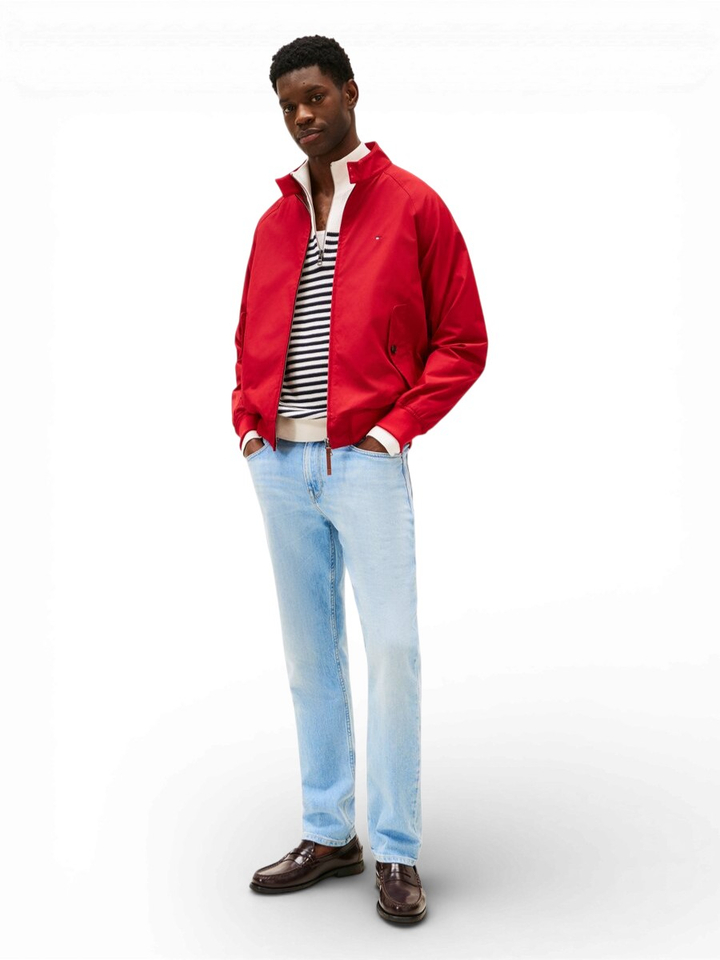 Blauwe straight fit jeans Tommy Hilfiger