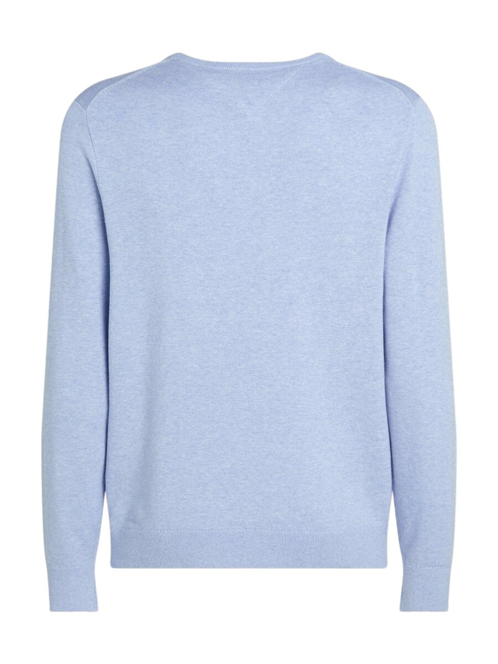 Lichtblauwe pull Tommy Hilfiger 