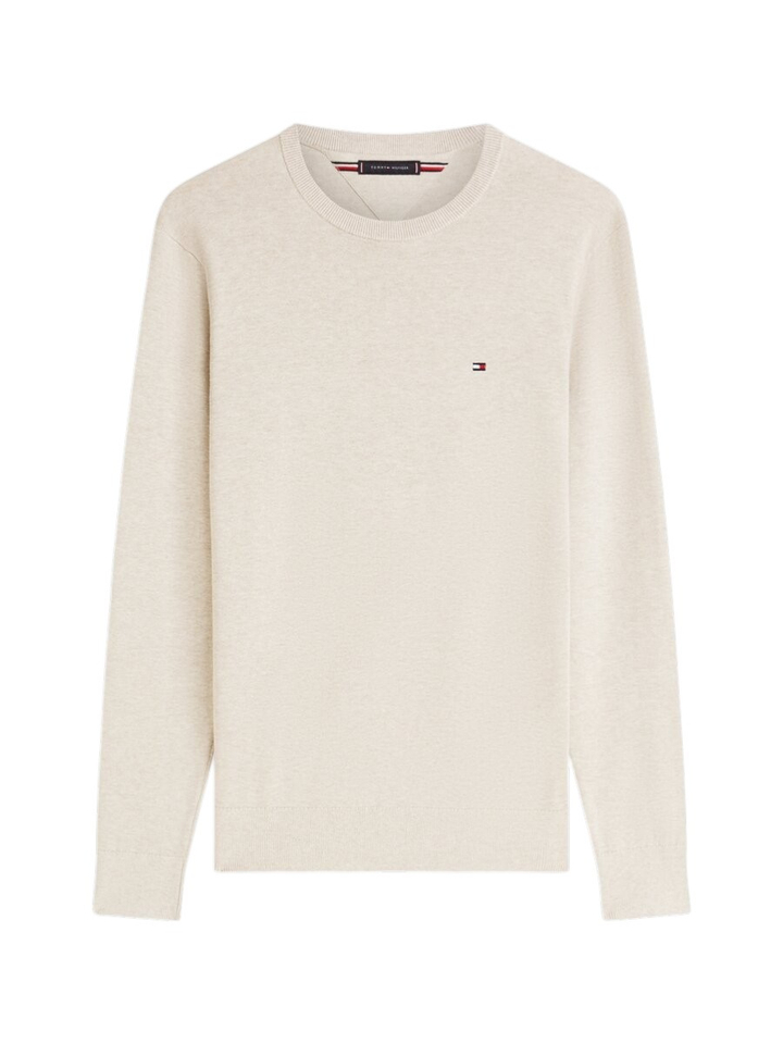 Lichtgrijze pull Tommy Hilfiger 
