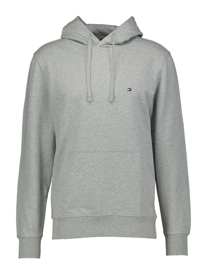 Grijze katoenen sweater met kap Tommy Hilfiger 