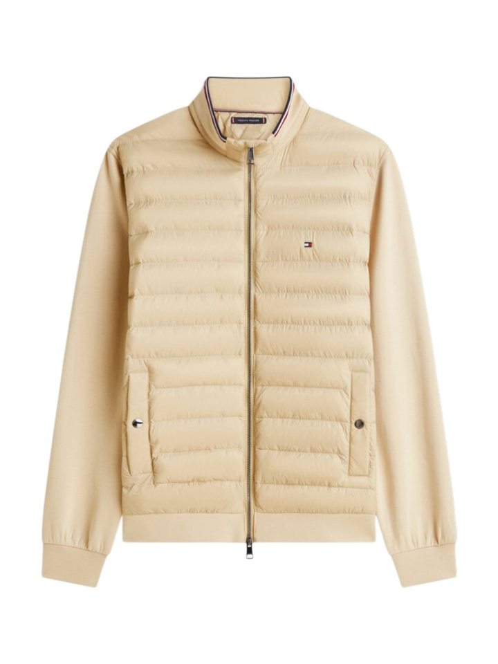 Beige puffer jas Tommy