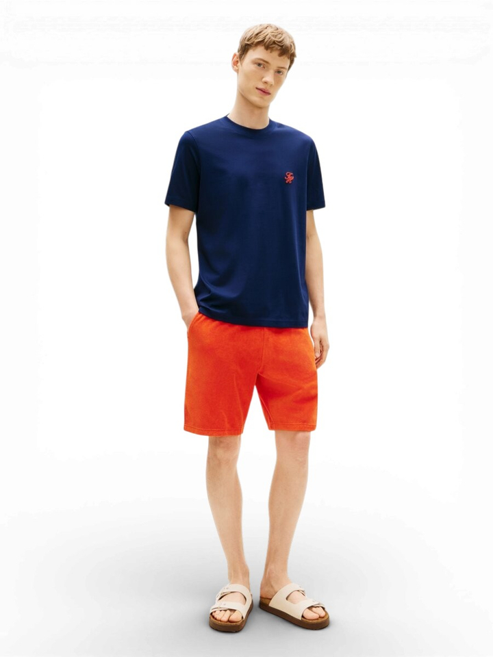 Donkerblauwe basis T-shirt Tommy Hilfiger