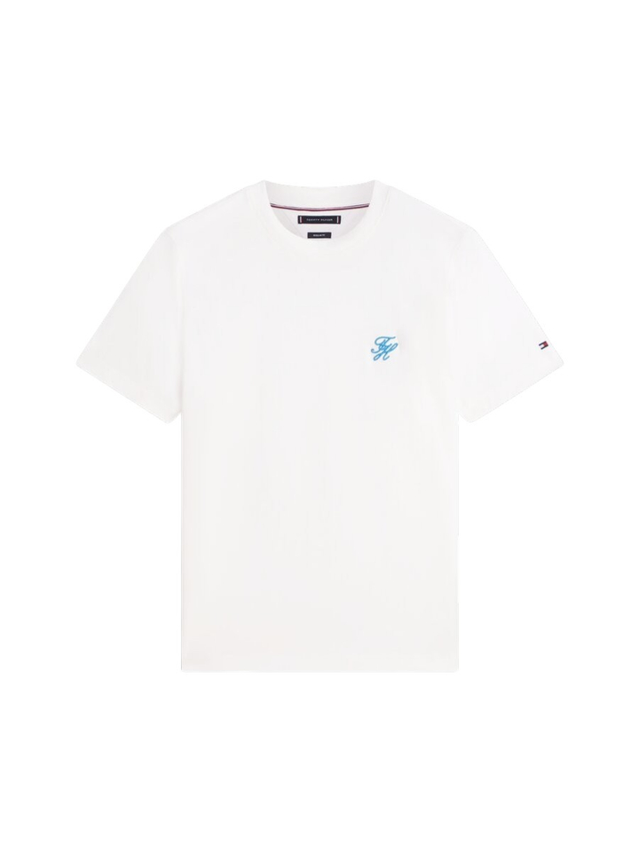Witte basis T-shirt Tommy Hilfiger 