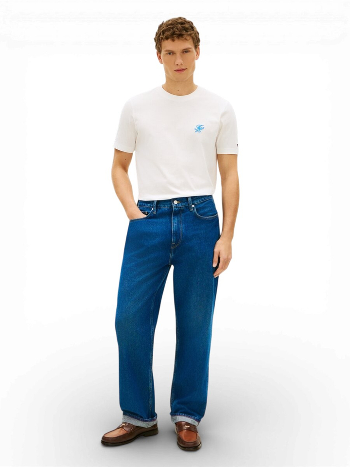 Witte basis T-shirt Tommy Hilfiger 