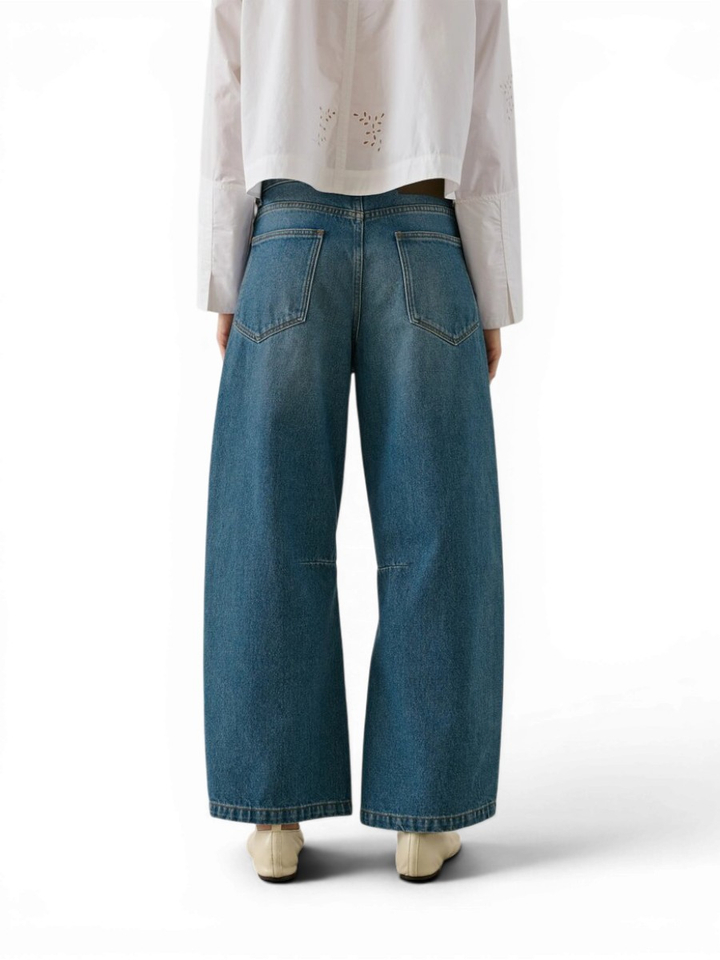 Blauwe loose fit jeans Eliott Soeur