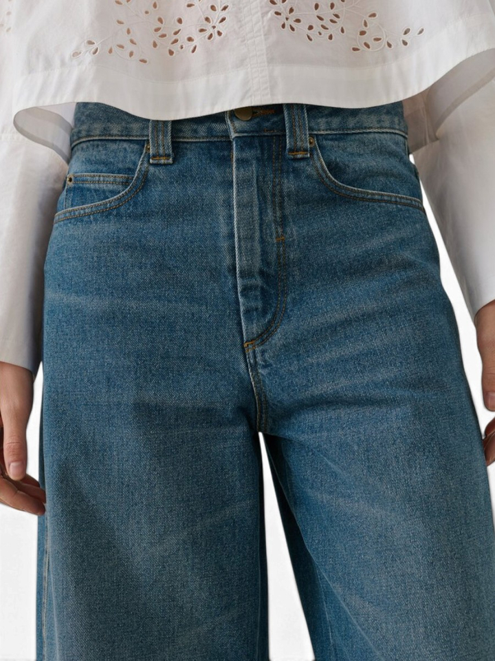 Blauwe loose fit jeans Eliott Soeur