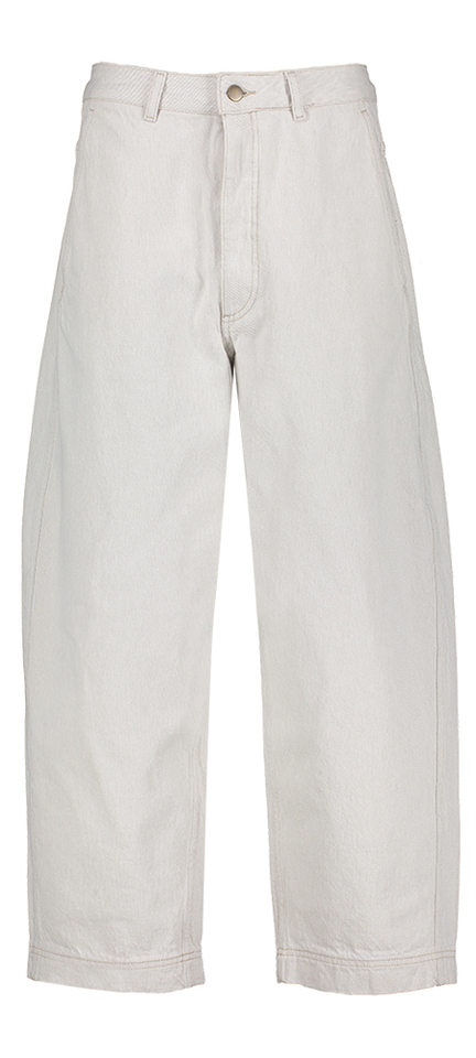 Wit grijze loose fit jeans Clovis Soeur 