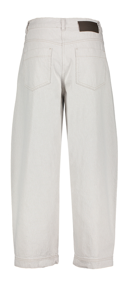 Wit grijze loose fit jeans Clovis Soeur 