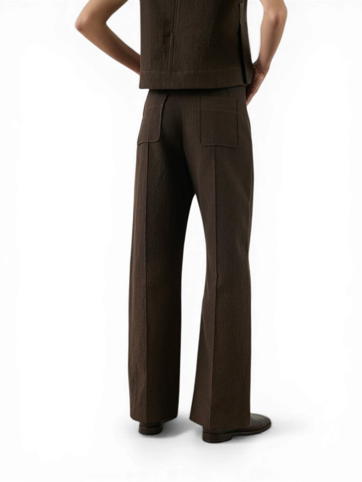 Donkerbruine broek Harry Soeur 