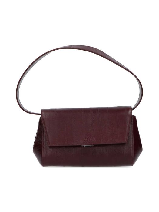 Aubergine clutch Ikon Kaai