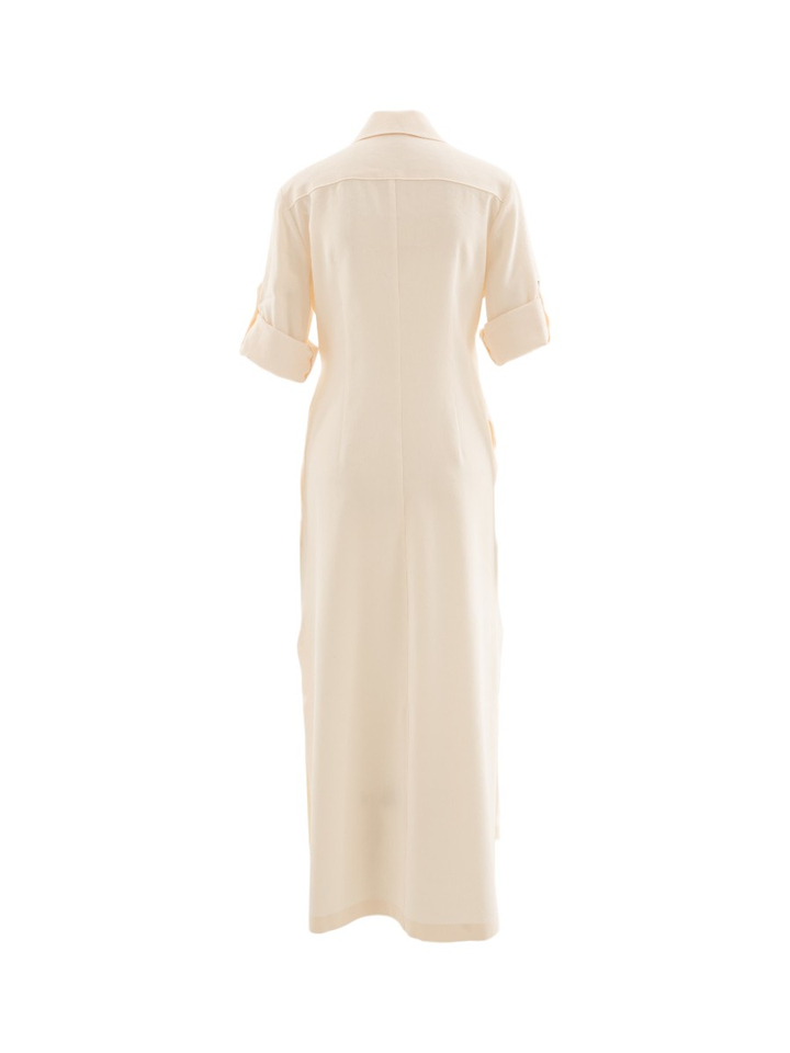 Ecrukleurige jurk Macina Marella 