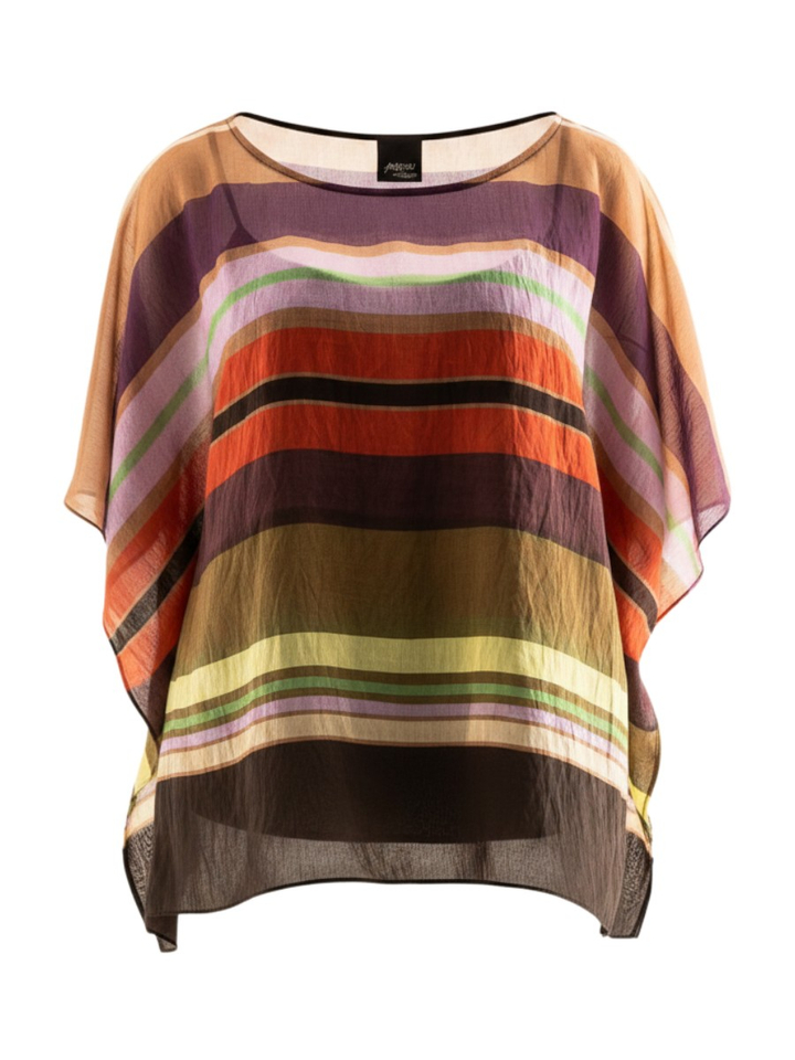 Gestreepte blouse Agape Persona 
