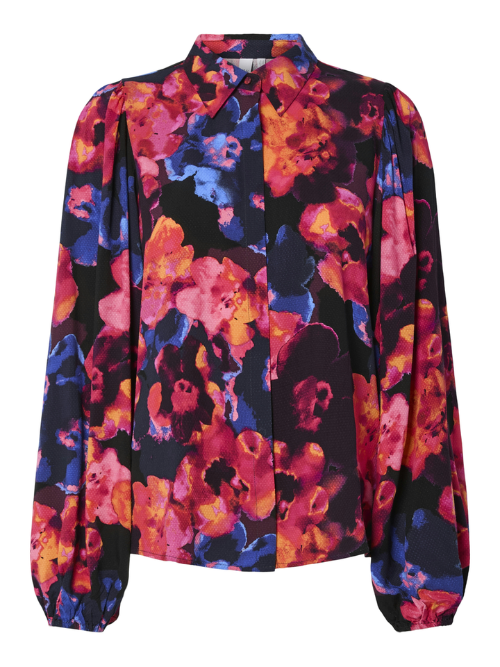 Multicolor blouse in bloemenprint Yasasina Y.A.S