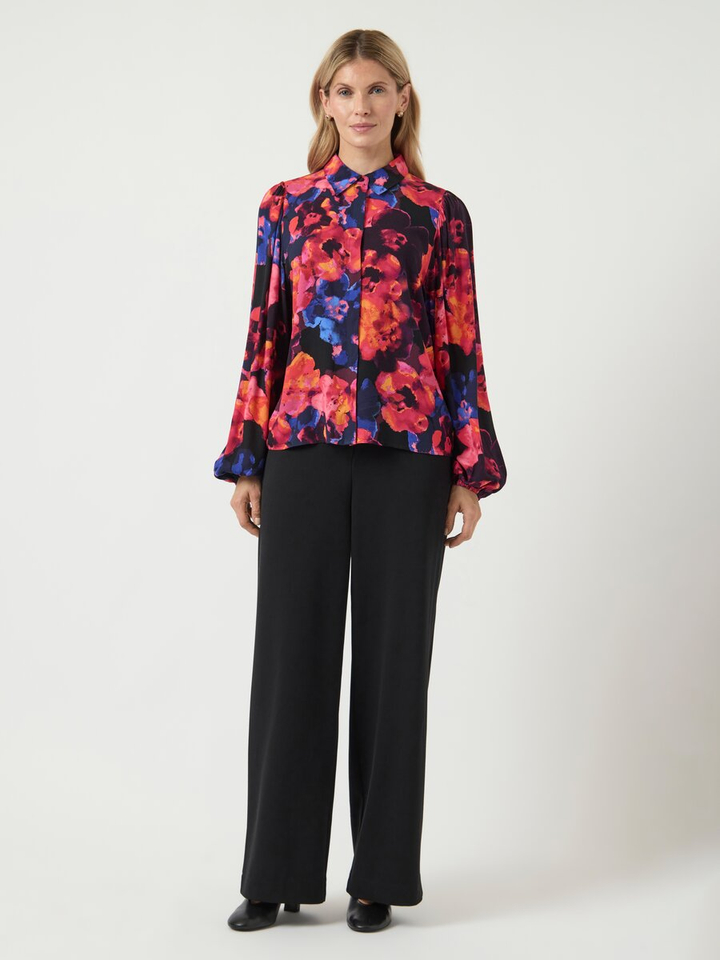 Multicolor blouse in bloemenprint Yasasina Y.A.S