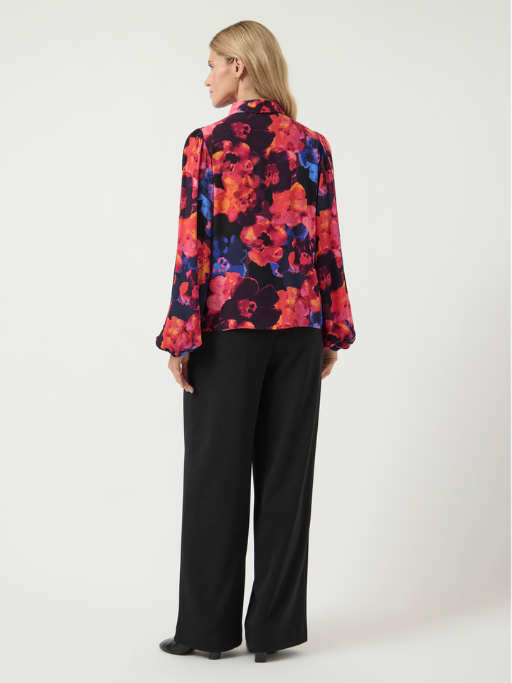 Multicolor blouse in bloemenprint Yasasina Y.A.S