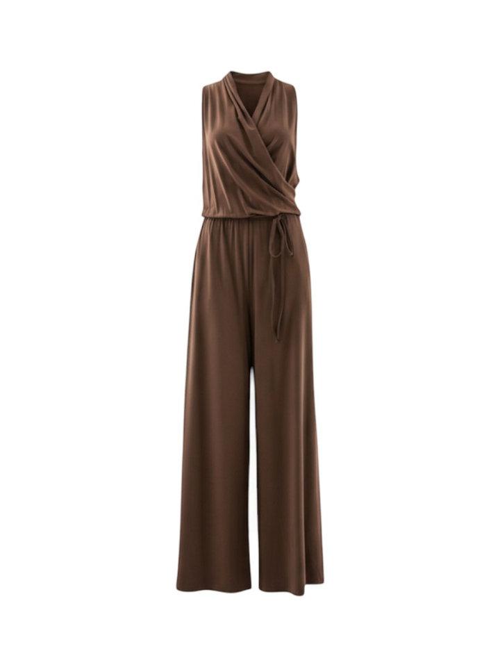 Bruine jumpsuit Tropico Max Mara Weekend 