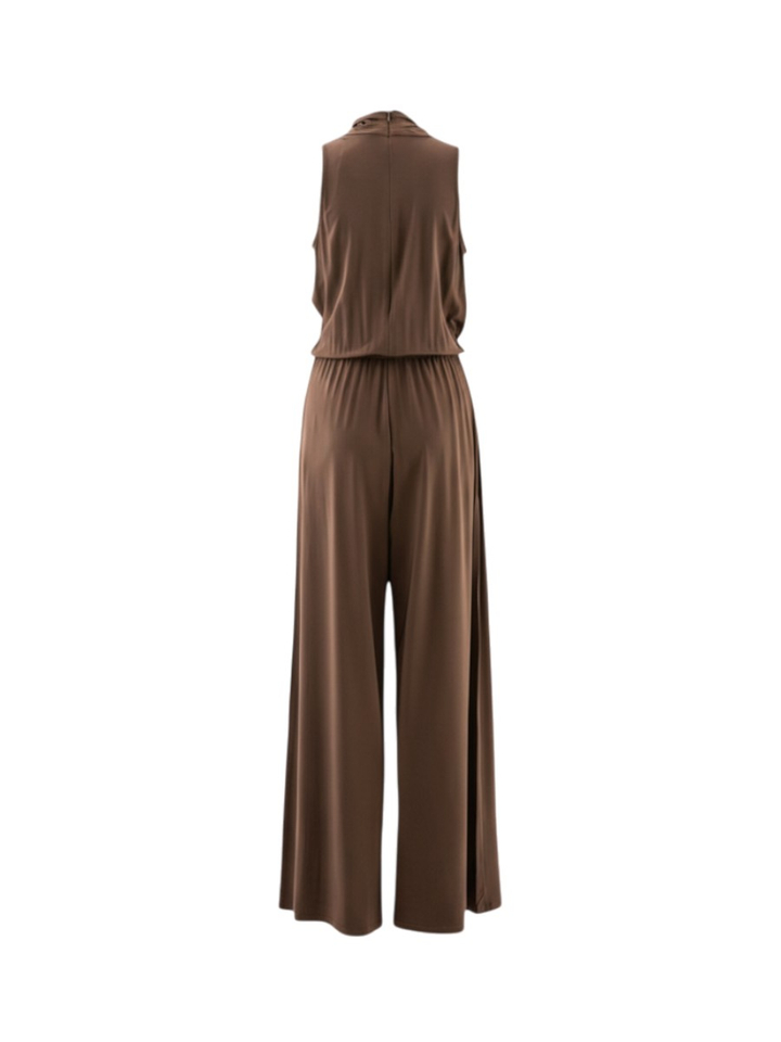 Bruine jumpsuit Tropico Max Mara Weekend 